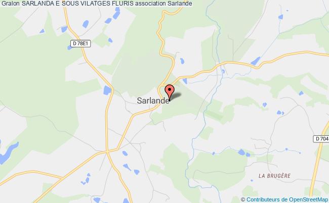 plan association Sarlanda E Sous Vilatges Fluris Sarlande