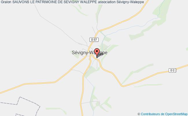 plan association Sauvons Le Patrimoine De Sevigny Waleppe Sévigny-Waleppe