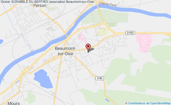 plan association Scrabble Du Beffroi Beaumont-sur-Oise