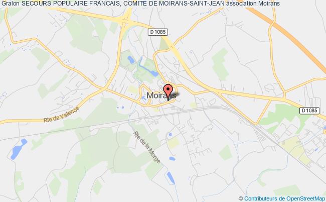 SECOURS POPULAIRE FRANCAIS, COMITE DE MOIRANS-SAINT-JEAN