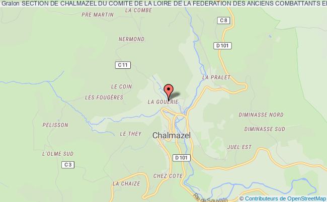 plan association Section De Chalmazel Du Comite De La Loire De La Federation Des Anciens Combattants En Algerie Chalmazel