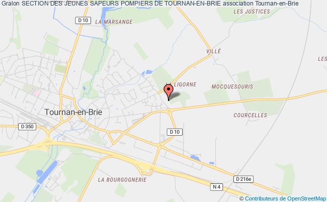 plan association Section Des Jeunes Sapeurs Pompiers De Tournan-en-brie Tournan-en-Brie