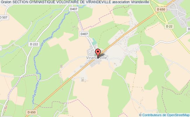 plan association Section Gymnastique Volontaire De Virandeville Virandeville