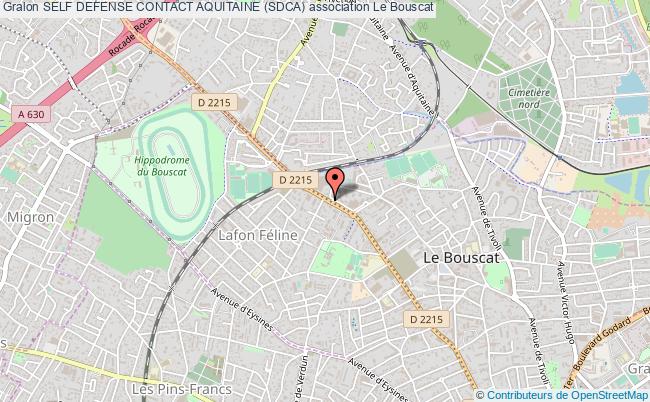 plan association Self Defense Contact Aquitaine (sdca) Le Bouscat