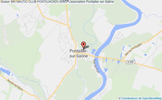 plan association Ski Nautic Club Pontiliacien (sncp) Pontailler-sur-Saône