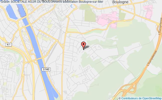plan association Societale Ag2r Du Boulonnais Boulogne-sur-Mer