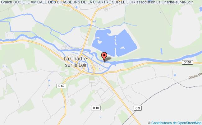 plan association Societe Amicale Des Chasseurs De La Chartre Sur Le Loir La    Chartre-sur-le-Loir