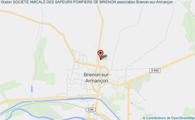 plan association Societe Amicale Des Sapeurs Pompiers De Brienon Brienon-sur-Armançon