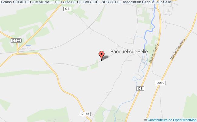 plan association Societe Communale De Chasse De Bacouel Sur Selle Bacouel-sur-Selle