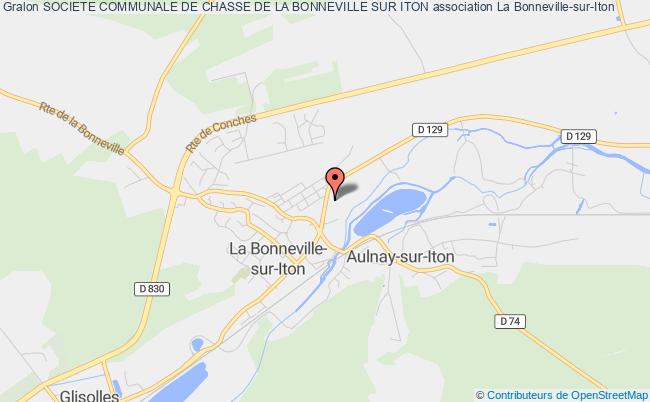 plan association Societe Communale De Chasse De La Bonneville Sur Iton La    Bonneville-sur-Iton