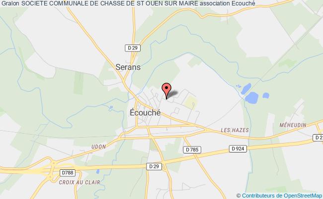 plan association Societe Communale De Chasse De St Ouen Sur Maire Saint-Ouen-sur-Maire