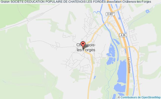 SOCIETE D'EDUCATION POPULAIRE DE CHATENOIS LES FORGES
