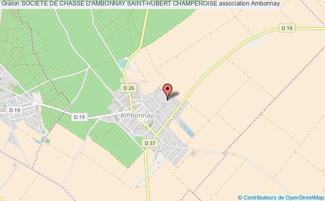 SOCIETE DE CHASSE D'AMBONNAY SAINT-HUBERT CHAMPENOISE