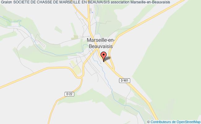 plan association Societe De Chasse De Marseille En Beauvaisis Marseille-en-Beauvaisis