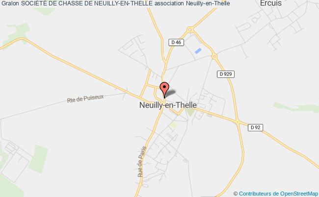 plan association SociÉtÉ De Chasse De Neuilly-en-thelle Neuilly-en-Thelle