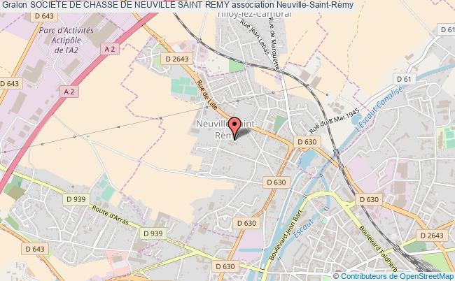 plan association Societe De Chasse De Neuville Saint Remy Neuville-Saint-Rémy