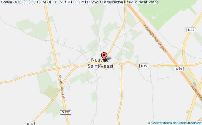 plan association Societe De Chasse De Neuville-saint-vaast Neuville-Saint-Vaast