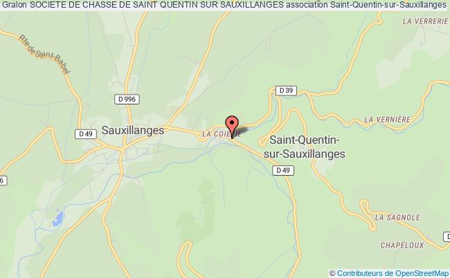 SOCIETE DE CHASSE DE SAINT QUENTIN SUR SAUXILLANGES