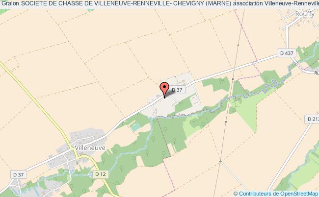 SOCIETE DE CHASSE DE VILLENEUVE-RENNEVILLE- CHEVIGNY (MARNE)