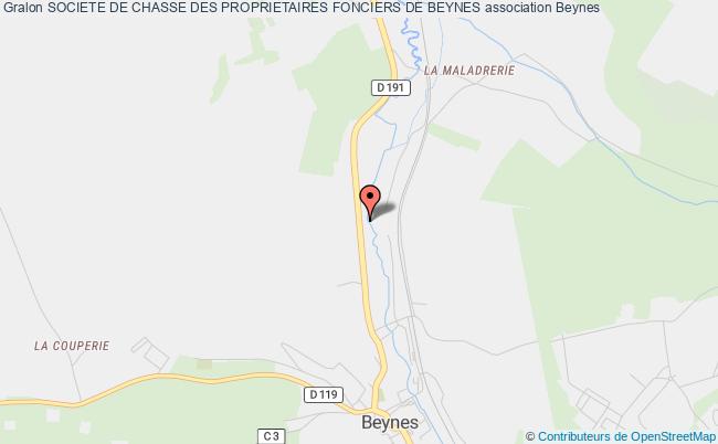 SOCIETE DE CHASSE DES PROPRIETAIRES FONCIERS DE BEYNES