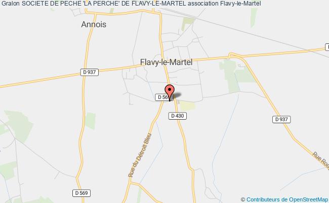 plan association Societe De Peche 'la Perche' De Flavy-le-martel Flavy-le-Martel