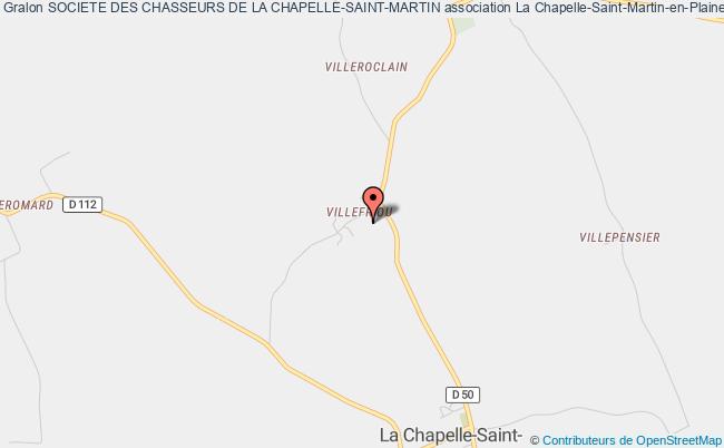 plan association Societe Des Chasseurs De La Chapelle-saint-martin La Chapelle-Saint-Martin-en-Plaine