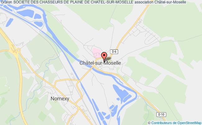 plan association Societe Des Chasseurs De Plaine De Chatel-sur-moselle Châtel-sur-Moselle
