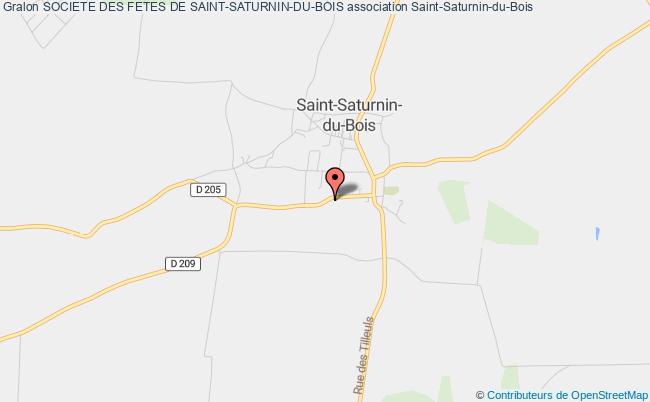 SOCIETE DES FETES DE SAINT-SATURNIN-DU-BOIS