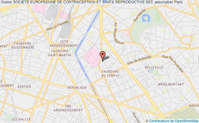 plan association Societe Europeenne De Contraception Et Sante Reproductive Sec Paris