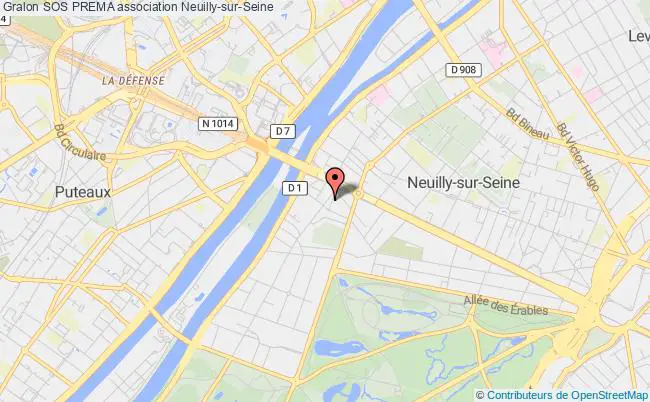 plan association Sos Prema Neuilly-sur-Seine