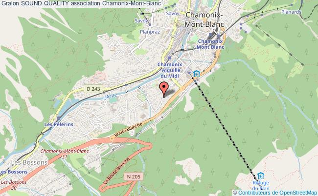 plan association Sound Quality Chamonix-Mont-Blanc