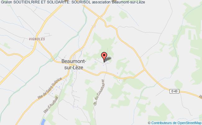 plan association Soutien,rire Et Solidarite: Sourisol Beaumont-sur-Lèze