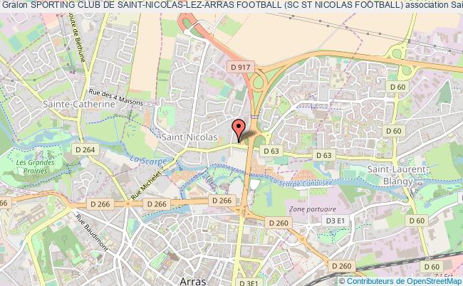 SPORTING CLUB DE SAINT-NICOLAS-LEZ-ARRAS FOOTBALL (SC ST NICOLAS FOOTBALL)