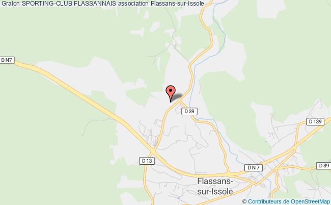 plan association Sporting-club Flassannais Flassans-sur-Issole