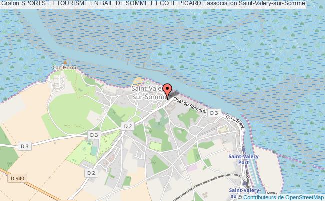 plan association Sports Et Tourisme En Baie De Somme Et Cote Picarde Saint-Valery-sur-Somme