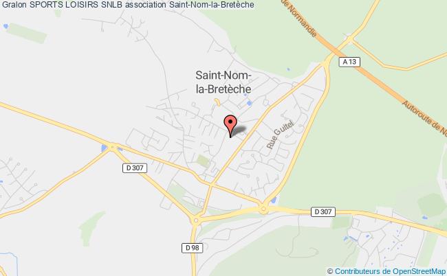 plan association Sports Loisirs Snlb Saint-Nom-la-Bretèche