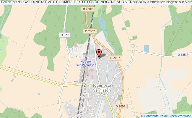 SYNDICAT D'INITIATIVE ET COMITE DES FETES DE NOGENT SUR VERNISSON