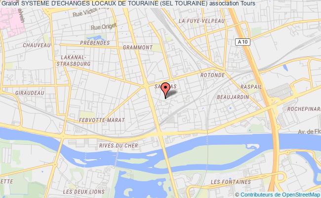 plan association Systeme D'echanges Locaux De Touraine (sel Touraine) Tours