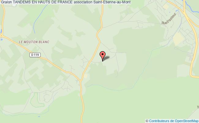 plan association Tandems En Hauts De France Saint-Étienne-au-Mont