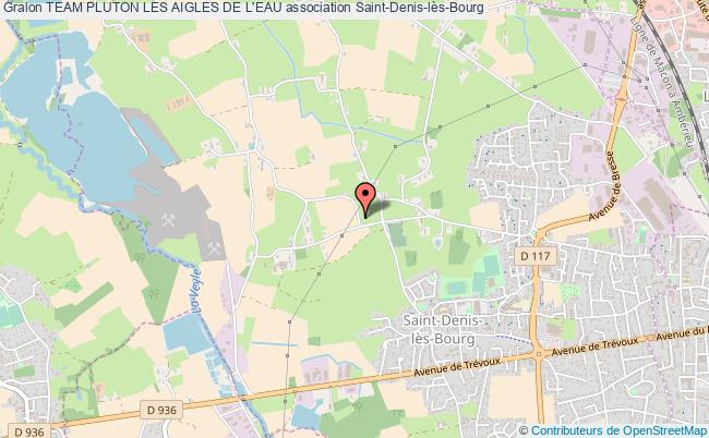 plan association Team Pluton Les Aigles De L'eau Saint-Denis-lès-Bourg