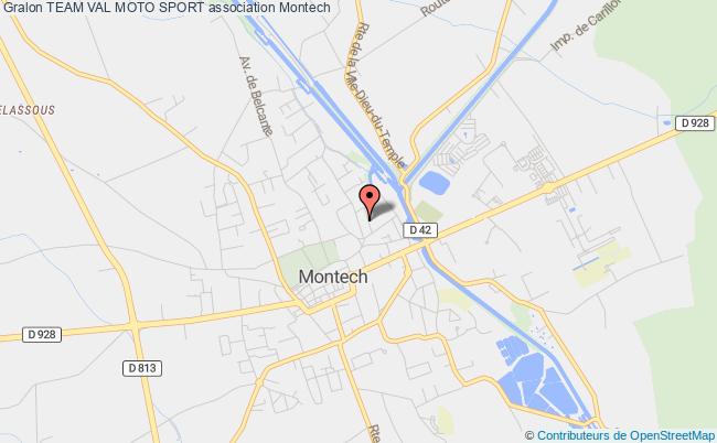 plan association Team Val Moto Sport Montech