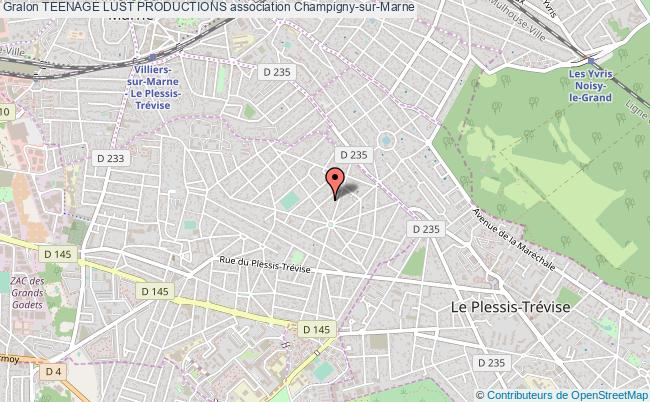 plan association Teenage Lust Productions Champigny-sur-Marne