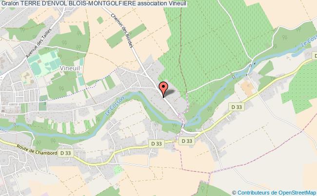 plan association Terre D'envol Blois-montgolfiere Vineuil