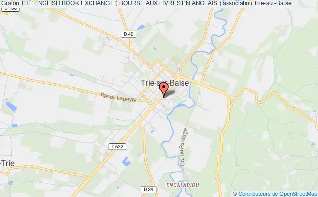 plan association The English Book Exchange ( Bourse Aux Livres En Anglais ) Trie-sur-Baïse