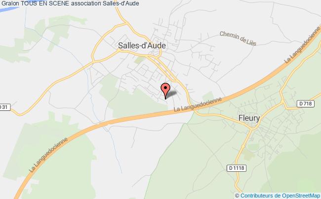 plan association Tous En Scene Salles-d'Aude