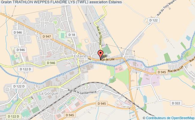 plan association Triathlon Weppes Flandre Lys (twfl) Estaires