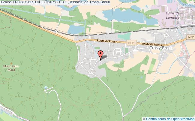 plan association Trosly-breuil Loisirs (t.b.l.) Trosly-Breuil