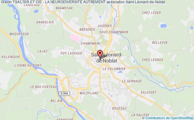 plan association Tsa'lter Et Cie - La NeurodiversitÉ Autrement Saint-Léonard-de-Noblat