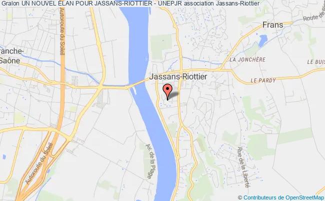 plan association Un Nouvel Élan Pour Jassans-riottier - Unepjr Jassans-Riottier