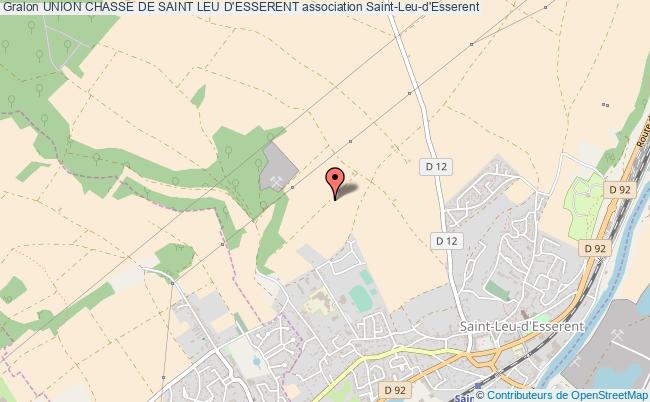 plan association Union Chasse De Saint Leu D'esserent Saint-Leu-d'Esserent